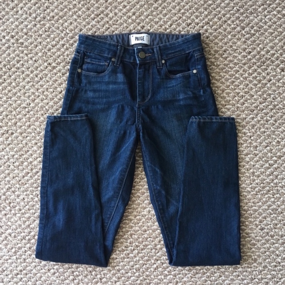 Paige hoxton ultra skinny jeans dark blue